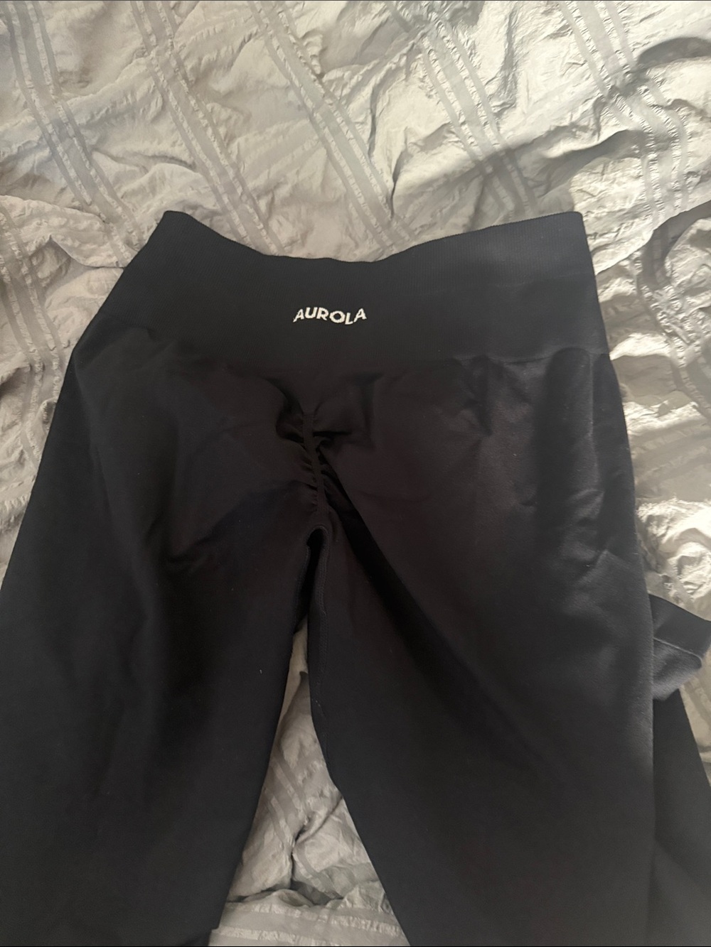Aurora Black Leggings size medium lightly